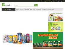 Tablet Screenshot of hi5mart.com